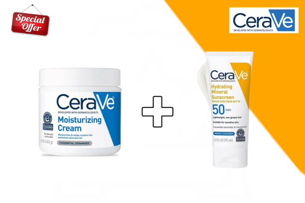 Moisturizing Cream 340g+Sunscreen SPF50