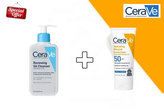 Renewing SA Cleanser+Sunscreen SPF 50