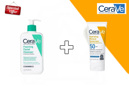 Foaming Facial Cleanser+Sunscreen SPF50