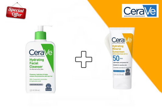 Hydrating Facial Cleanser+ Sunscreen SPF50